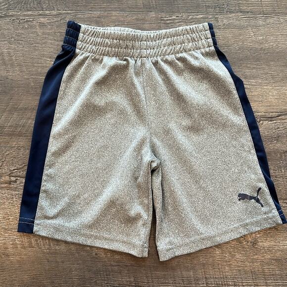 Puma Little Boy 5 Orange and Navy Blue 3-Piece Matching Set - Picture 9 of 12